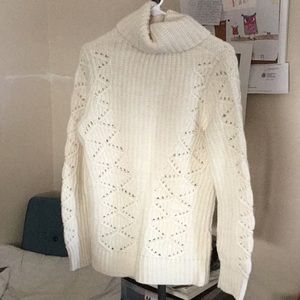 Off white turtleneck